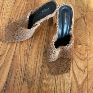 NWOT Teddy Heels